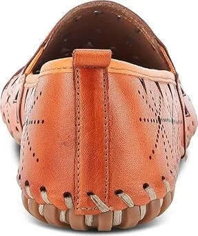 Spring Step Fusaro Women's Shoes Orange Leather : EU 36 (US Women's 5.5-6) M - Image 5