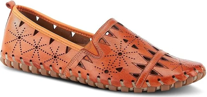 Spring Step Fusaro Women's Shoes Orange Leather : EU 36 (US Women's 5.5-6) M
