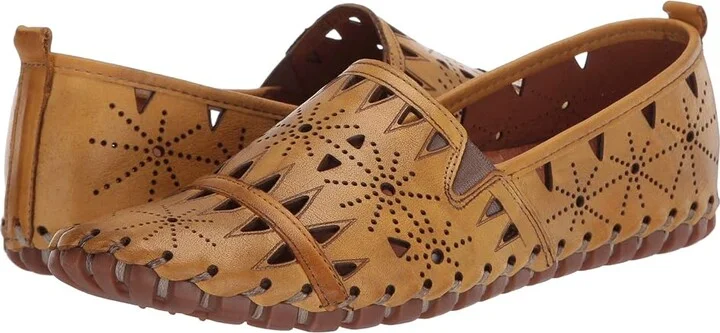 Spring Step Fusaro Women's Shoes Yellow : EU 36 (US Women's 5.5-6) M, Leather