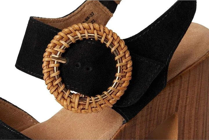 Spring Step Gamona Women's Shoes Black : EU 37 (US Women's 6.5-7) M, Suede - Image 7