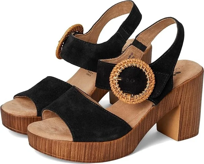 Spring Step Gamona Women's Shoes Black : EU 37 (US Women's 6.5-7) M, Suede