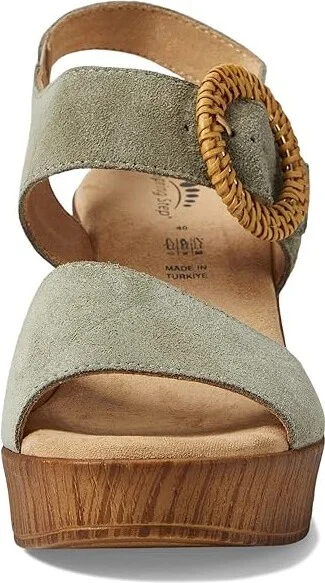 Spring Step Gamona Women's Shoes Olive Green : EU 39 (US Women's 8.5) M, Suede - Image 2