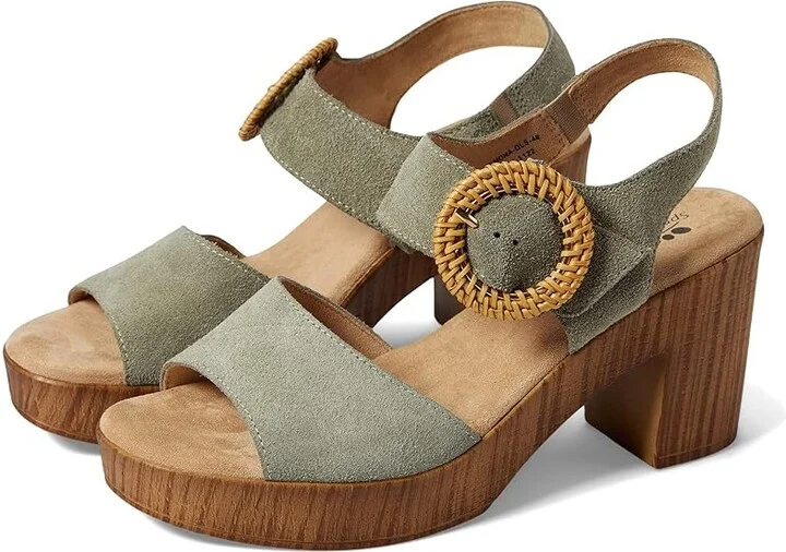 Spring Step Gamona Women's Shoes Olive Green : EU 39 (US Women's 8.5) M, Suede