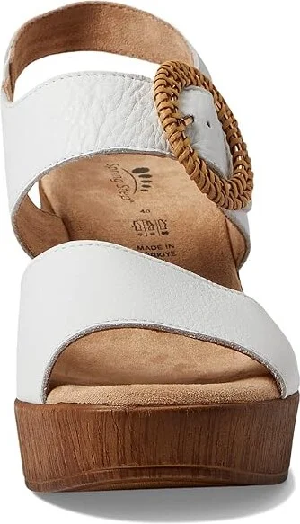 Spring Step Gamona Women's Shoes White : EU 36 (US Women's 5.5-6) M, Suede - Image 2