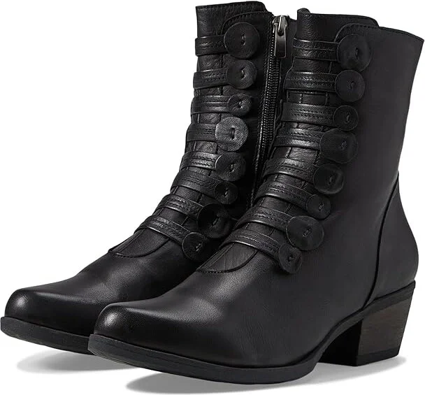 Spring Step Garibaldi Women's Shoes Black : EU 42 (US Women's 10.5-11) M, Leather