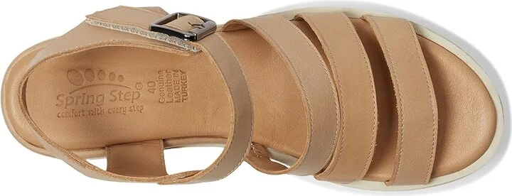 Spring Step Gosalina Women's Sandals Beige : EU 36 (US Women's 5.5-6) M, Leather - Image 2