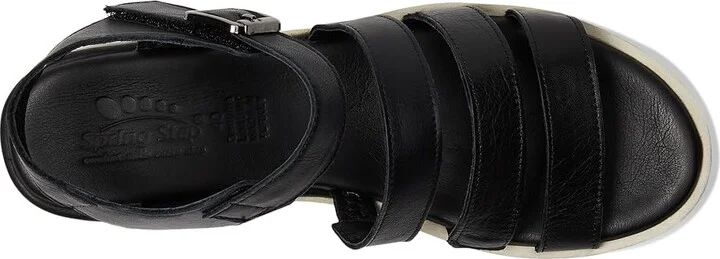 Spring Step Gosalina Women's Sandals Black : EU 41 (US Women's 9.5-10) M, Leather - Image 2