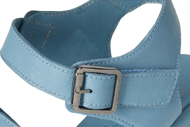 Spring Step Gosalina Women's Sandals Denim Blue : EU 41 (US Women's 9.5-10) M, Leather - Image 7