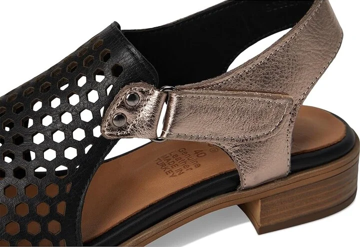 Spring Step Gosset Women's Sandals Black : EU 36 (US Women's 5.5-6) M, Leather - Image 7
