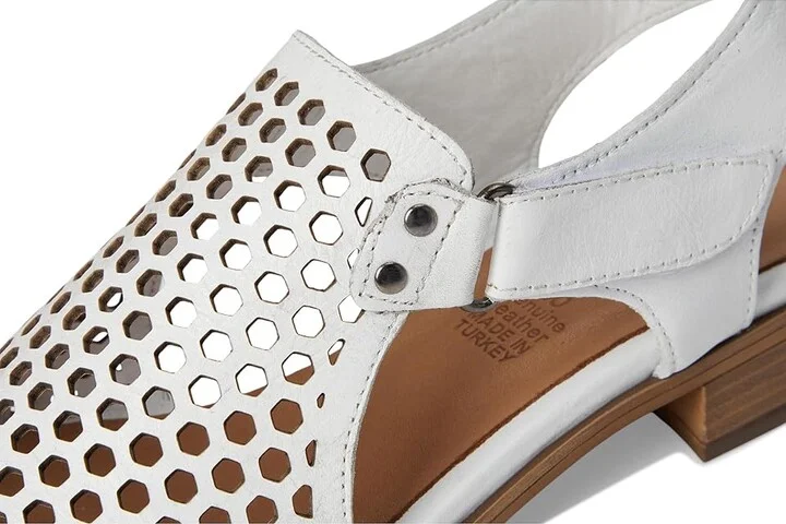 Spring Step Gosset Women's Sandals White : EU 36 (US Women's 5.5-6) M, Leather - Image 7