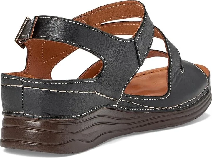 Spring Step Griggs Women's Sandals Black : EU 38 (US Women's 7.5-8) M, Leather - Image 4