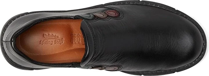 Spring Step Hansberry Women's Flat Shoes Black : EU 41 (US Women's 9.5-10) M, Leather/Rubber - Image 2