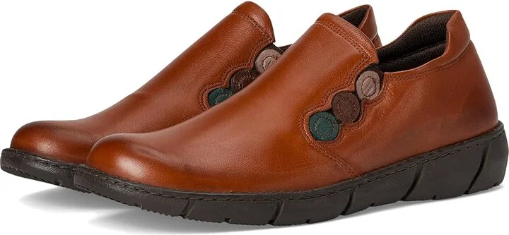 Spring Step Hansberry Women's Flat Shoes Camel : EU 37 (US Women's 6.5-7) M, Leather/Rubber