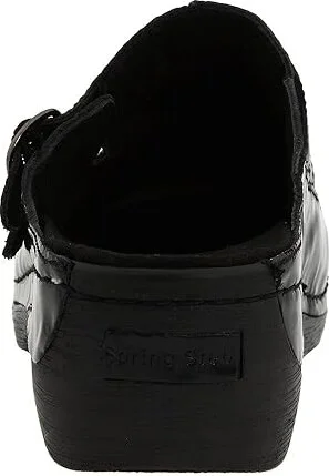 Spring Step Happy Women's Clog/Mule Shoes Black Patent : EU 36 (US Women's 5.5-6) M, Leather/Patent Leather - Image 5