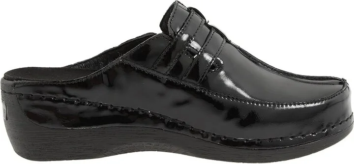 Spring Step Happy Women's Clog/Mule Shoes Black Patent : EU 36 (US Women's 5.5-6) M, Leather/Patent Leather - Image 8