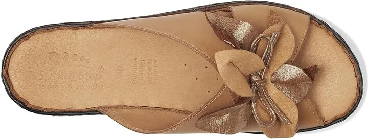 Spring Step Hilary-Glam Women's Sandals Beige : EU 41 (US Women's 9.5-10) M, Leather - Image 2