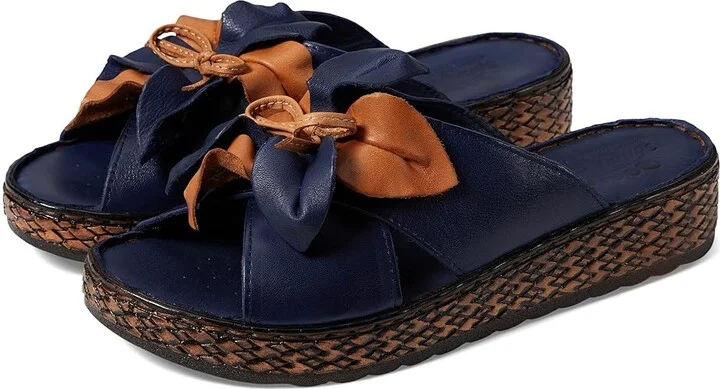 Spring Step Hilary Women's Shoes Navy : EU 36 (US Women's 5.5-6) M, Leather