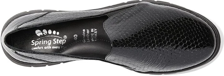 Spring Step Horizon Women's Shoes Black Croco Patent : EU 36 (US Women's 5.5-6) M, Leather - Image 2