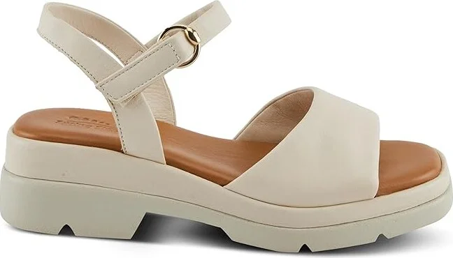 Spring Step Huntington Women's Sandals Ivory : EU 36 (US Women's 5.5-6) M, Leather - Image 6