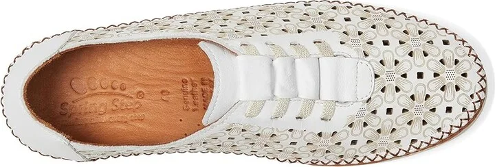 Spring Step Indi Women's Work Lace-up Boots White : EU 37 (US Women's 6.5-7) M, Leather - Image 2