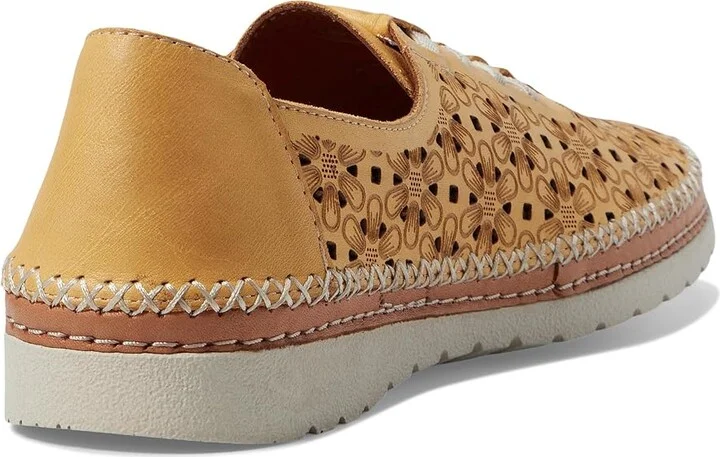Spring Step Indi Women's Work Lace-up Boots Yellow : EU 36 (US Women's 5.5-6) M, Leather - Image 4