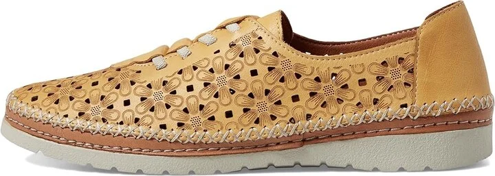 Spring Step Indi Women's Work Lace-up Boots Yellow : EU 36 (US Women's 5.5-6) M, Leather - Image 6