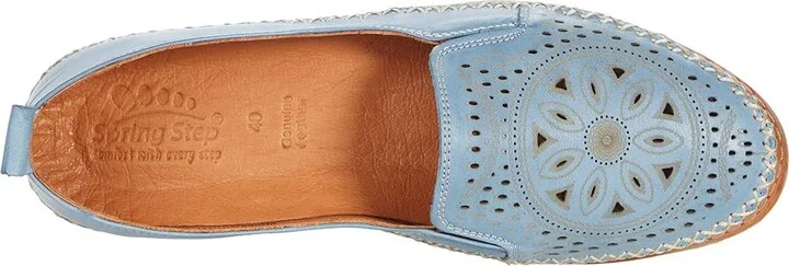 Spring Step Ingrid Women's Shoes Sky Blue : EU 36 (US Women's 5.5-6) M, Leather - Image 2
