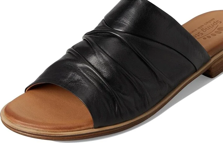Spring Step Jaleel Women's Sandals Black : EU 38 (US Women's 7.5-8) M, Leather - Image 7