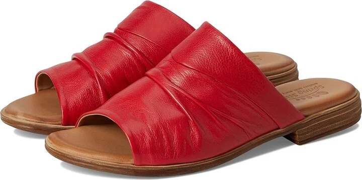 Spring Step Jaleel Women's Sandals Red : EU 39 (US Women's 8.5) M, Leather