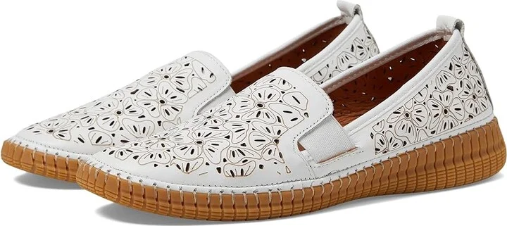 Spring Step Jookin-W Women's Flat Shoes White : EU 40 (US Women's 9) M, Leather