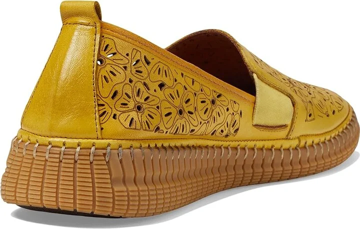 Spring Step Jookin Women's Work Lace-up Boots Yellow : EU 39 (US Women's 8.5) M, Leather/Rubber - Image 4