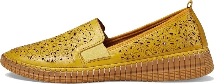 Spring Step Jookin Women's Work Lace-up Boots Yellow : EU 39 (US Women's 8.5) M, Leather/Rubber - Image 6