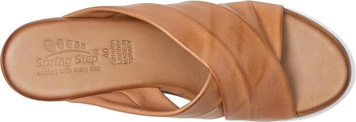 Spring Step Kaiyah Women's Sandals Camel : EU 39 (US Women's 8.5) M, Leather - Image 2