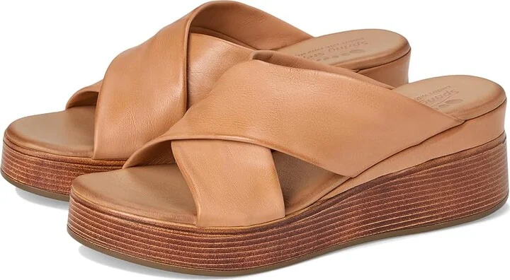 Spring Step Kaiyah Women's Sandals Camel : EU 39 (US Women's 8.5) M, Leather