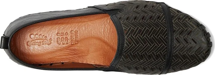 Spring Step Kapri Women's Slippers Black : EU 39 (US Women's 8.5) M, Leather - Image 2