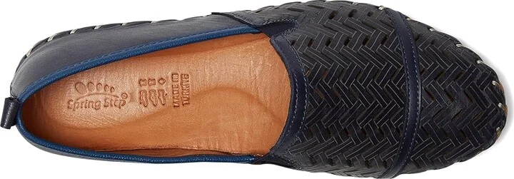 Spring Step Kapri Women's Slippers Navy : EU 39 (US Women's 8.5) M, Leather - Image 2