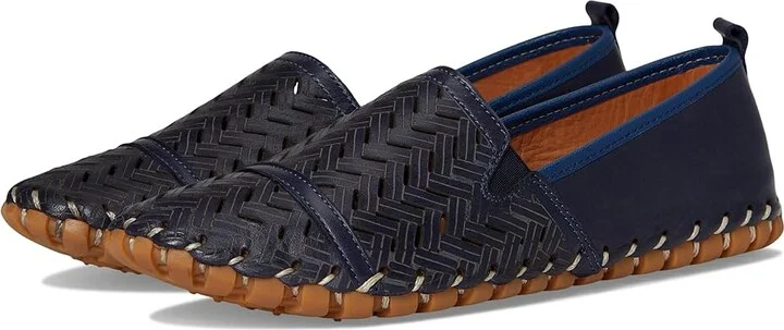 Spring Step Kapri Women's Slippers Navy : EU 39 (US Women's 8.5) M, Leather