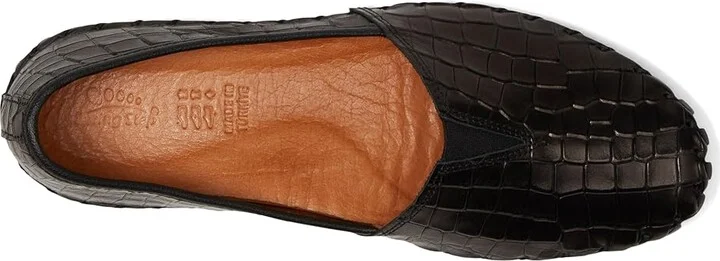 Spring Step Kathaleta Croco Women's Shoes Black : EU 36 (US Women's 5.5-6) M, Leather - Image 2