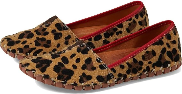 Spring Step Kathaleta Hide Women's Shoes Leopard Print : EU 36 (US Women's 5.5-6) M, Leather