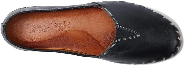 Spring Step Kathaleta Women's Shoes Black Leather : EU 37 (US Women's 6.5-7) M - Image 2