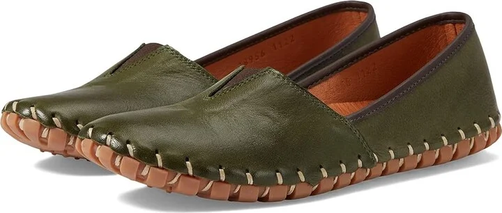 Spring Step Kathaleta Women's Shoes Olive Green : EU 39 (US Women's 8.5) M, Leather
