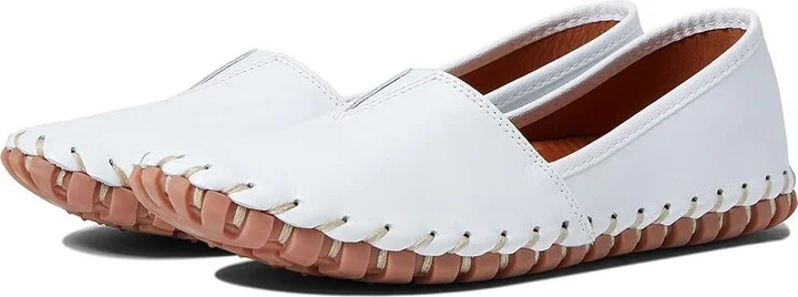 Spring Step Kathaleta Women's Shoes White Leather : EU 41 (US Women's 9.5-10) M