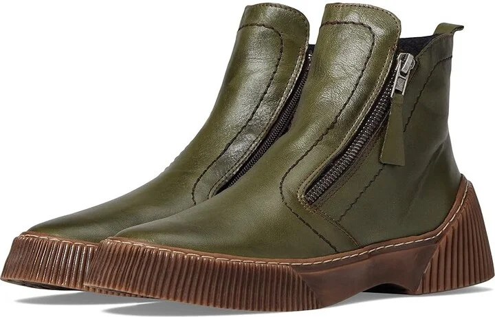 Spring Step Kelko Women's Boots Olive Green : EU 36 (US Women's 5.5-6) M, Leather