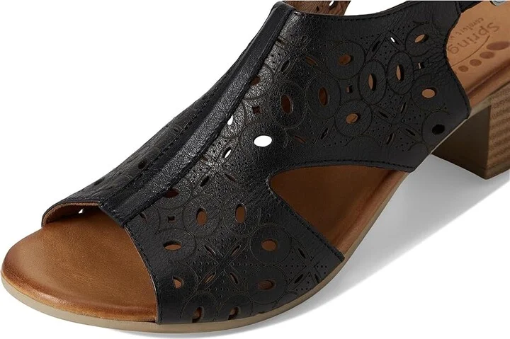 Spring Step Kovach Women's Sandals Black : EU 36 (US Women's 5.5-6) M, Leather - Image 7