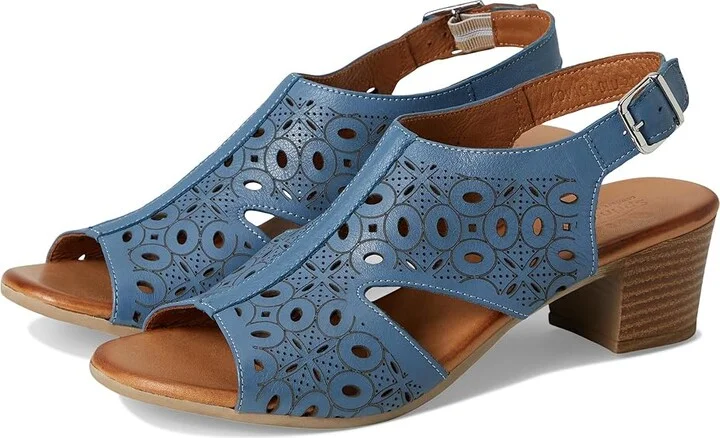 Spring Step Kovach Women's Sandals Blue : EU 42 (US Women's 10.5-11) M, Leather