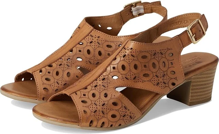 Spring Step Kovach Women's Sandals Camel : EU 36 (US Women's 5.5-6) M, Leather