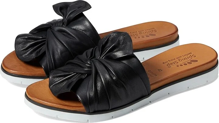 Spring Step Lavona Women's Shoes Black : EU 36 (US Women's 5.5-6) M, Leather