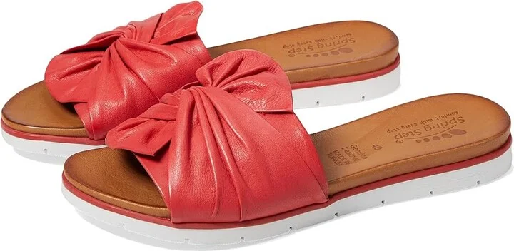 Spring Step Lavona Women's Shoes Light Red : EU 36 (US Women's 5.5-6) M, Leather