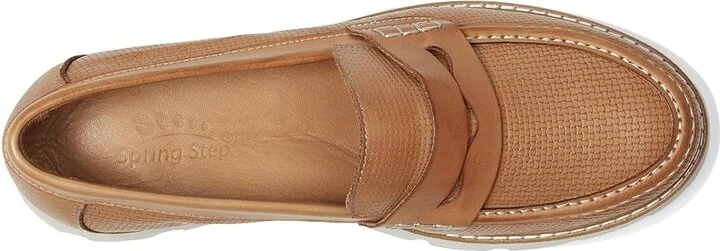 Spring Step Lexington Women's Work Lace-up Boots Camel : EU 42 (US Women's 10.5-11) M, Leather - Image 2