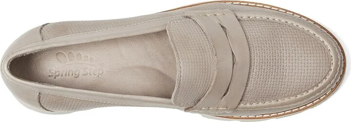 Spring Step Lexington Women's Work Lace-up Boots Stone : EU 41 (US Women's 9.5-10) M, Leather - Image 2